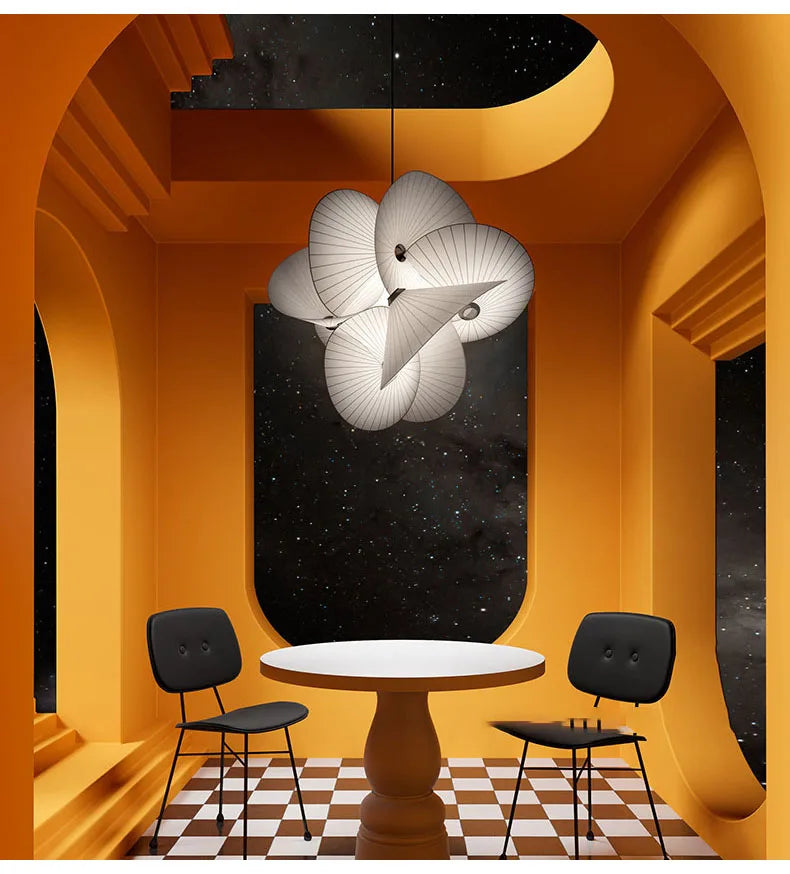 Cloth Minimalist LED Chandelier Ceiling Pendant for Home Decor