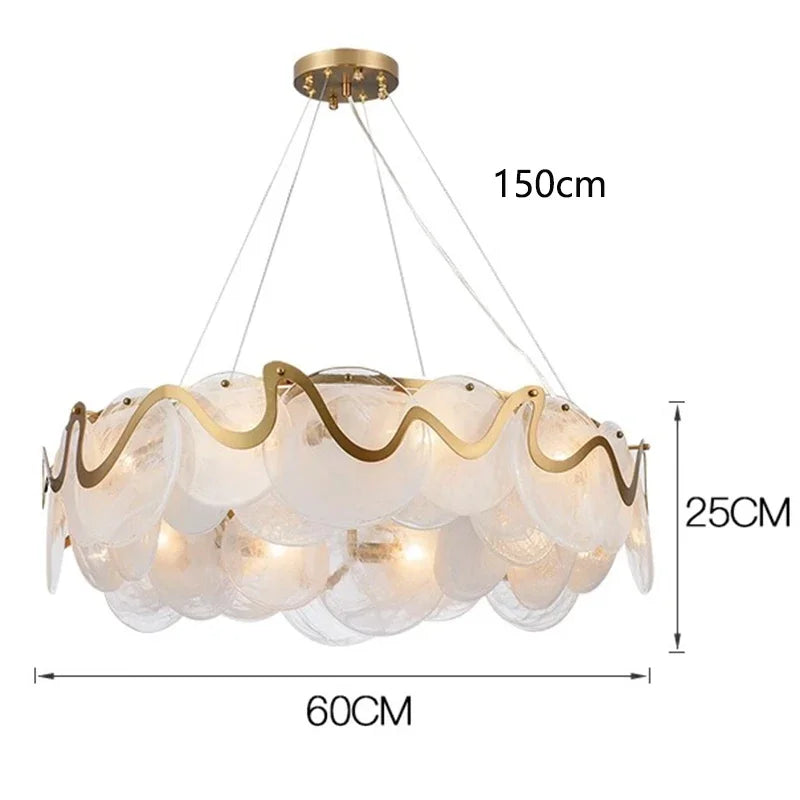 Modern Chandeliers: Elegant Indoor Pendant Lamp for Living Room, Bedroom, Dining Room.
