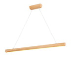 Round Nordic Solid Wood Bar Pendant Lamp for Indoor Lighting Fixture