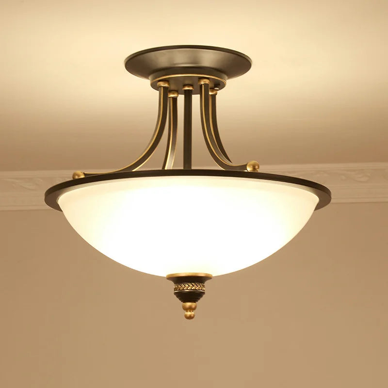Vintage European Style Ceiling Lamp for Home Decor