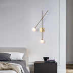 Nordic Minimalist Glass Wall Sconce with G9 Bulb