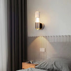 Rotatable Transparent Wall Lamp for Modern Minimalist Bedroom & Living Room