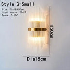 Gold Crystal Bracket Light: Stylish Lighting Fixtures for Home Wall Decor