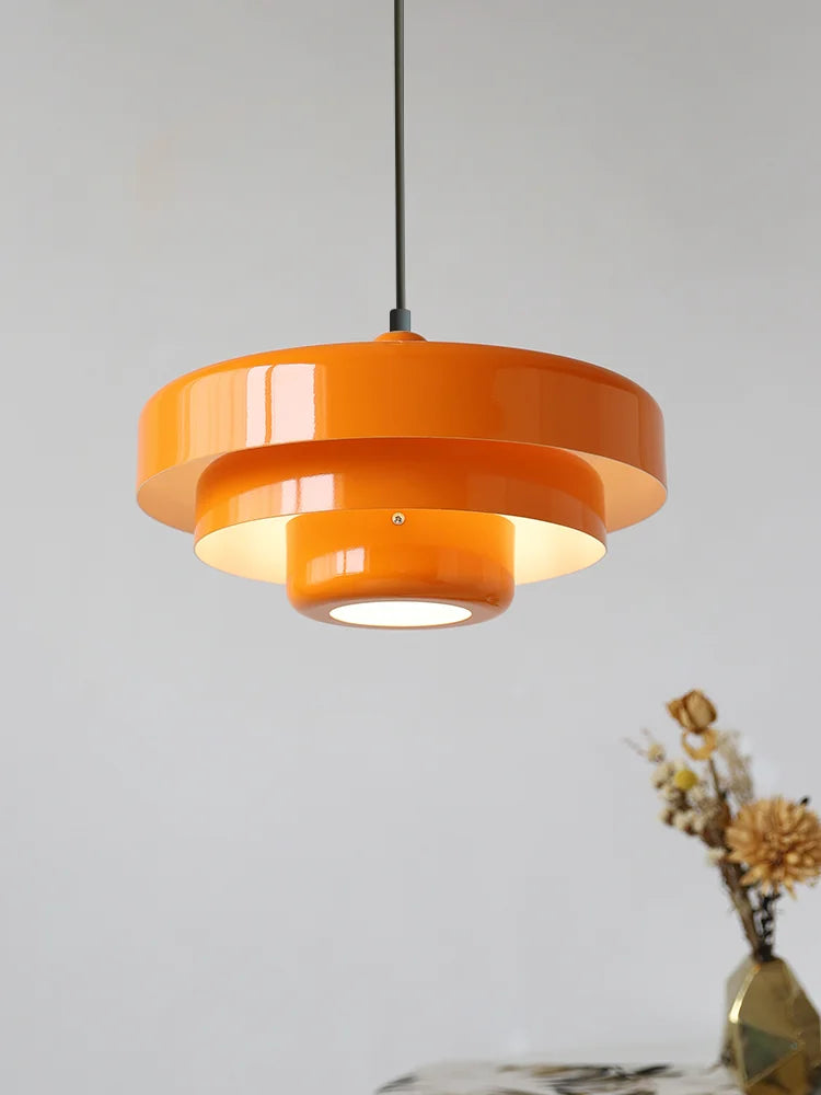 Rainbow Chandelier LED Pendant Light Minimalist Style for Home Dining Decor