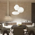 Silk Ball Pendant Lamp for Home, Shop, and Bar Decor