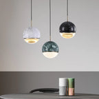Modern Minimalist Marble Round Chandelier Pendant Lighting