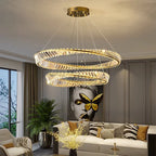 Crystal Chandelier: Luxury Pendant Lamp for Living Room and Bedroom
