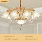 Crystal Luxury Ceiling Chandelier for Living Room, Hotel, Villa Lobby - Nordic Modern Lighting