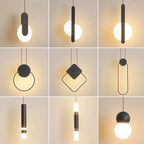 Modern LED Pendant Lights for Living Room Bedroom Bar Decor Lighting