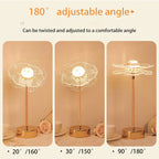 Butterfly Gold Acrylic LED Desk Lamp for Artful Living Room Night Light