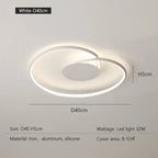 Modern LED Ceiling Lamp - Minimalist Design for Stylish Indoor Lighting