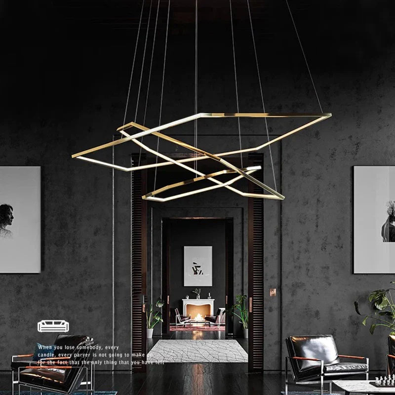 Modern LED Chandelier Ceiling Lamp Pendant Lights Indoor Decorative Lighting