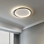 Modern Round LED Ceiling Lamp for Bedroom, Living Room, Study - Dimmable Circle Light Fixtures