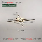 2023 Nordic LED Ceiling Chandelier for Living, Dining, and Bedroom