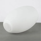 Opal White Frosted Glass Lamp Shade 1-5/8" Fitter Pendant Chandelier Cover