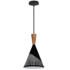 Wood Pendant Lamp: Nordic Macaron LED E27 Industrial Hanging Light for Home Decor