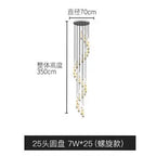 LED Ring Chandelier for Home Decor - Modern, Rotating, Indoor Lighting Solution