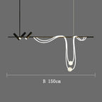 Nordic Arc LED Chandelier - Designer Spotlight Desk Lamp