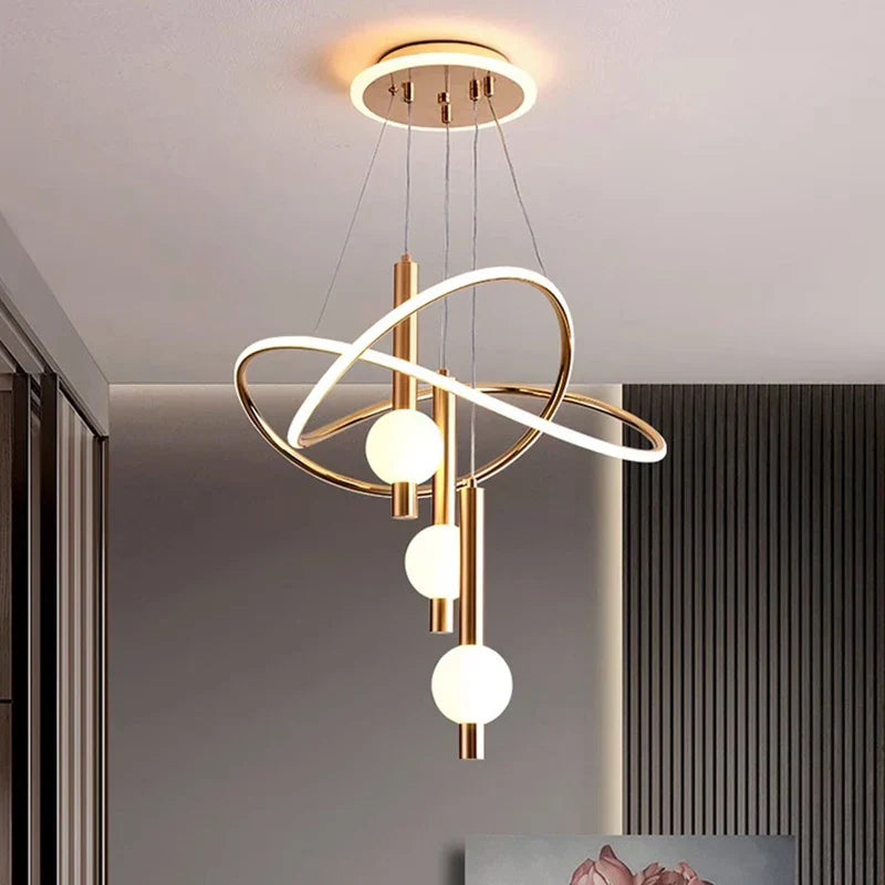 Modern Dine Room Pendant Lights LED Chandelier Ceiling Lamp Fixture