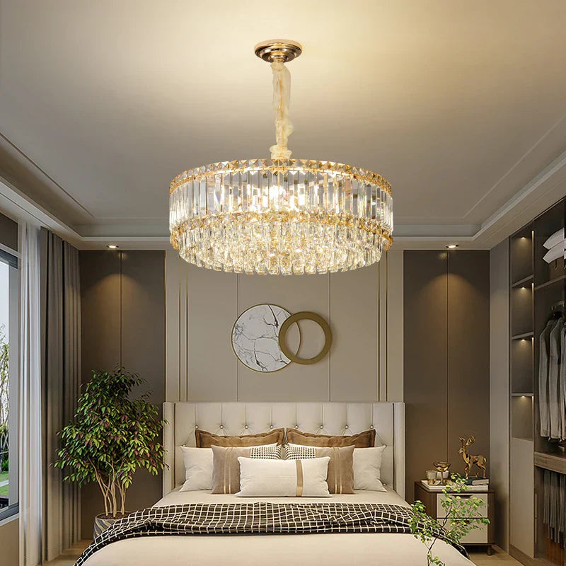 French Crystal Chandelier for Living Room, Dining Room, and Master Bedroom