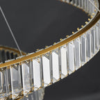 Crystal LED Ceiling Chandeliers: Modern Living Room Dining Room Pendant Lamp