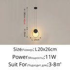 Modern LED Pendant Lights for Living Room Bedroom Bar Decor Lighting