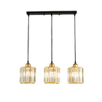 Crystal Trio Pendant Light for Modern Spaces