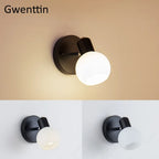 Rotatable Bathroom Mirror Light Wall Sconces, Modern LED Fixtures for Home Decor.