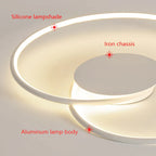Modern LED Ceiling Lamp - Minimalist Design for Stylish Indoor Lighting