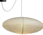 Akari Rice Paper Pendant Lamp for Living Room Bedroom - Wabi Sabi Design