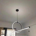 Minimalist Geometric LED Pendant Island Lighting