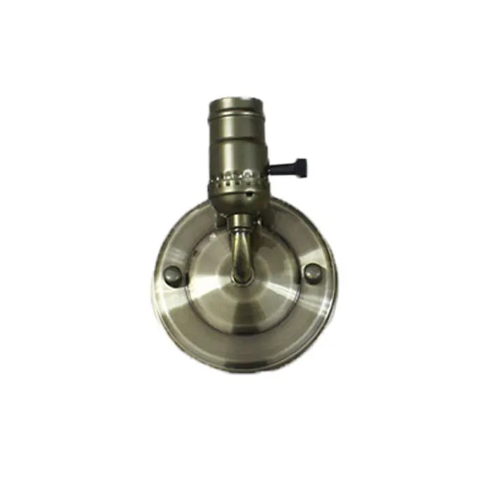 Black Bronze Gooseneck Wall Sconce Lamp with Switch - Industrial Vintage Farmhouse Design