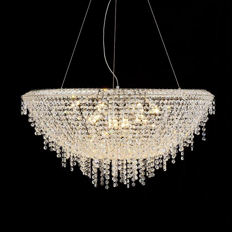 Bird Nest Crystal Pendant Chandelier | Modern Hall Hotel Living Dining Room Luster