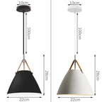 Nordic Modern Wood Pendant Light by - LED E27 Vintage Industrial Fixture for Home