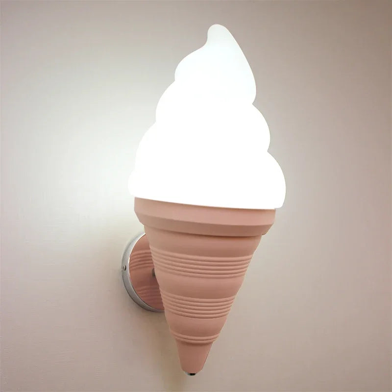 Modern LED Ice Cream Wall Sconce for Home Decor & Cafe Lighting