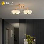 Gold LED Ceiling Light for Home Bedroom Living Room Kitchen Lighting Fixtures