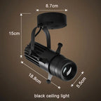 Adjustable Aperture LED Spotlight 5/7/10/15W - Ideal for Bar, Shop & Commercial Use