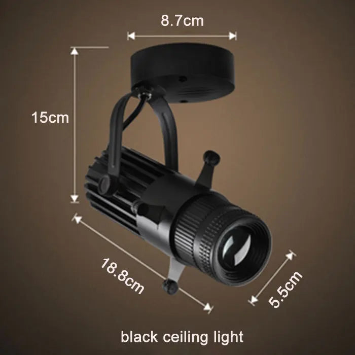 Adjustable Aperture LED Spotlight 5/7/10/15W - Ideal for Bar, Shop & Commercial Use