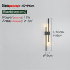 LED Grille Living Room Sofa TV Wall Lamp Strip, Minimalist Modern Bedroom Bedside Lighting