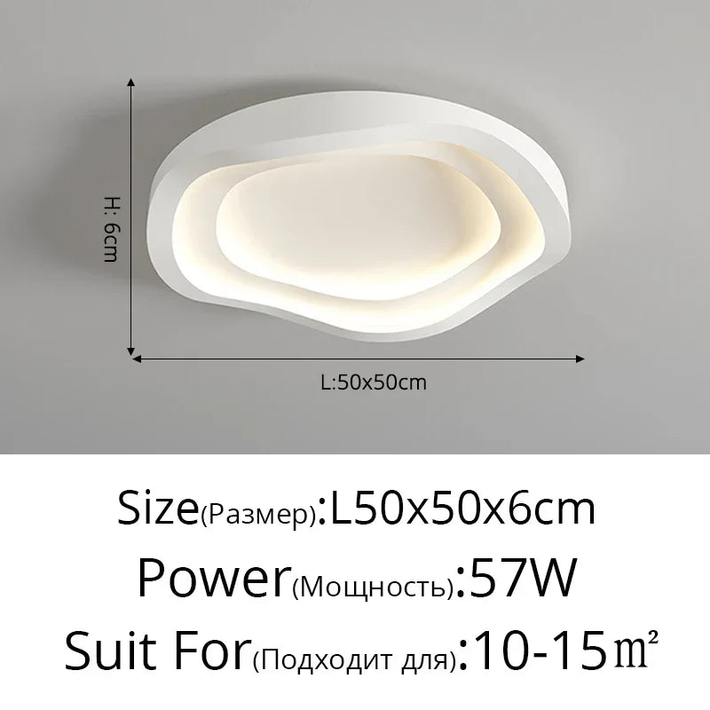 LED Flower Chandelier for Modern Bedroom Ceiling Lamps - Indoor Lighting for Home