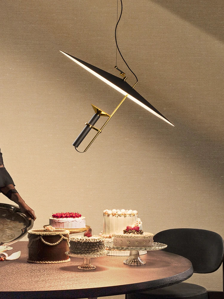 Modern Italian Designer Style Table Chandelier for Various Spaces