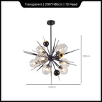 Magic Bean Hanging Ceiling Lamp | Special-Shaped Pendant Chandelier for Living Room