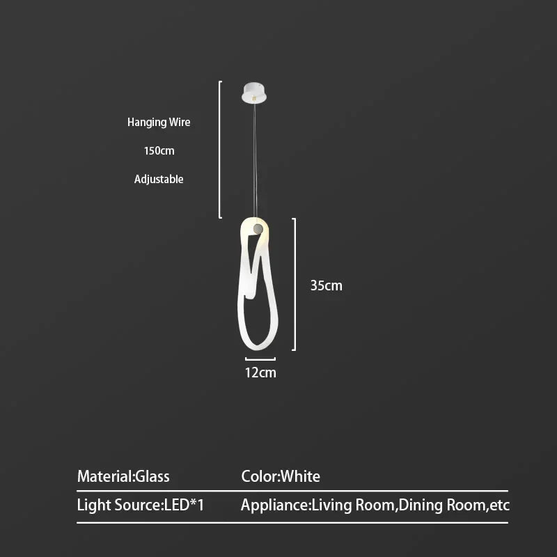 LED Pendant Chandelier for Living & Dining Room Luxury Lighting Fixture