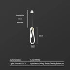 LED Pendant Chandelier for Living & Dining Room Luxury Lighting Fixture