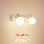 Rotatable Bathroom Mirror Light Wall Sconces, Modern LED Fixtures for Home Decor.