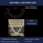 Pear Necklace Chandelier: Luxury Pendant Light Fixture for Living & Dining Rooms