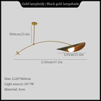 Myrna Wall Mobile Chandelier: Industrial Nordic Design Long Arm Lamp for Home and Restaurant