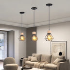 Industrial Loft Pendant LED Ceiling Light for Home Living Room Kitchen Decor