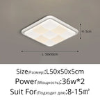 Cream Style LED Ceiling Lights - Modern, Simple, Atmospheric Lighting for Home