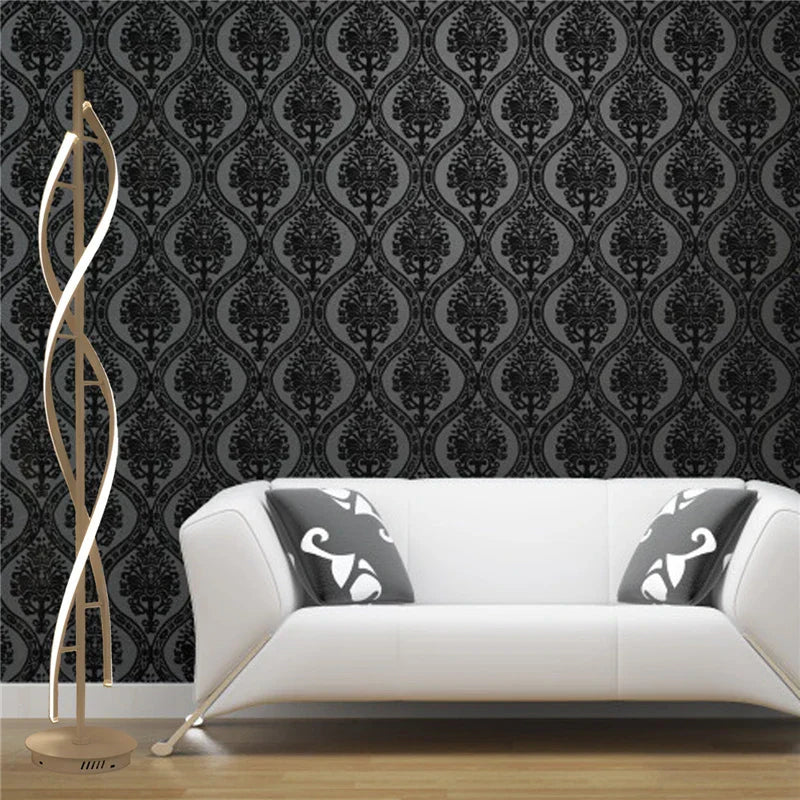 LED Acrylic Art Floor Lamp Modern Home Décor Living Room Bedroom Light